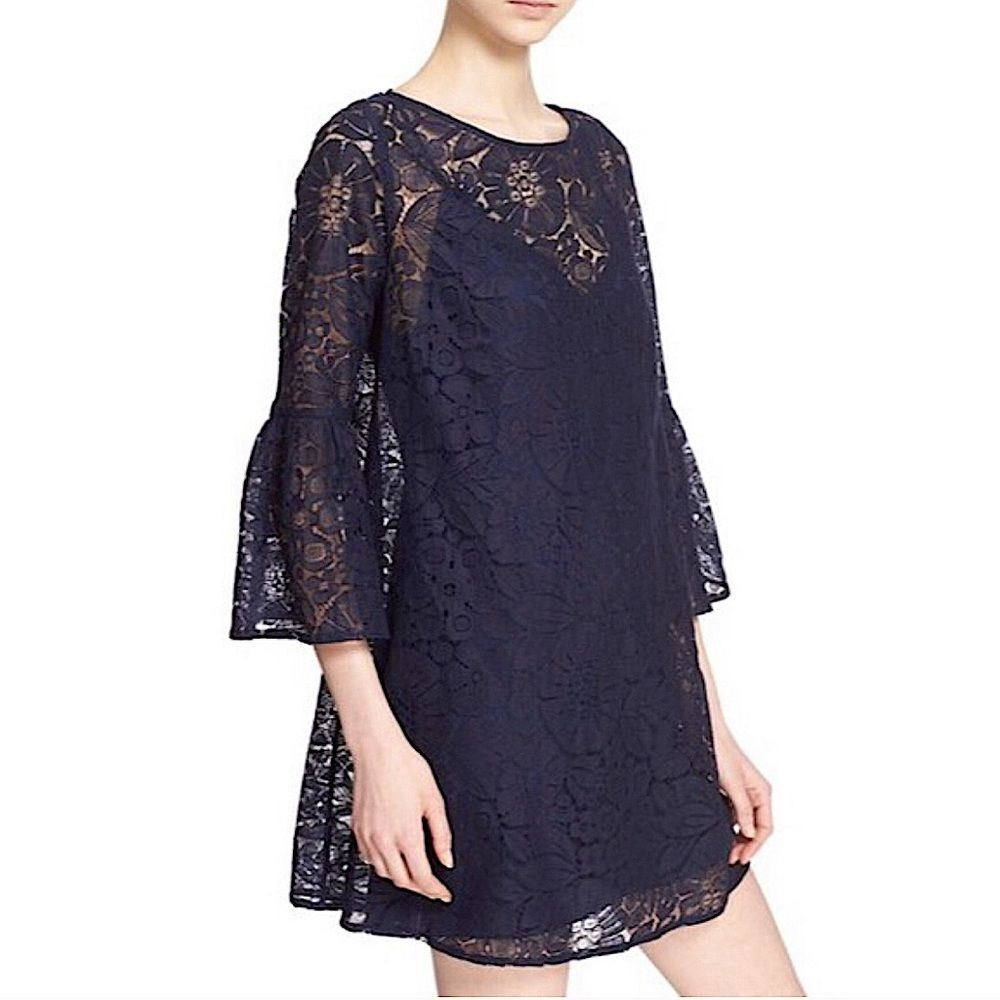 Elizabeth and James dress Glorietta lace shift M